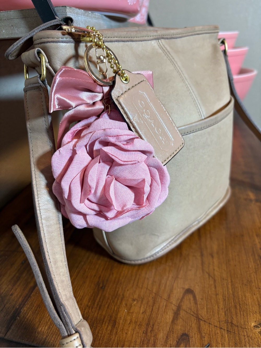 Vintage Coach Bucket Bag Pre-1994, made in USA, serial number 540-0721